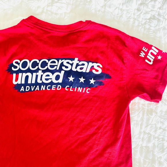 Boys SUPER SOCCER STARS Advanced Clinic T-Shirt SZ S - Picture 6 of 8